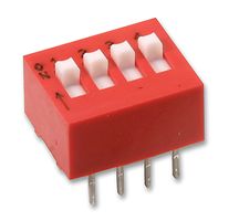 78B04T - Switch, DIL, Slide, 4 Way