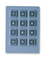 70120101 - Keypad, Storm 700, 12 Way, Grey