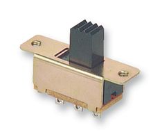 MFS201N - Mini Panel Mount DPDT Slide, 2 Pack