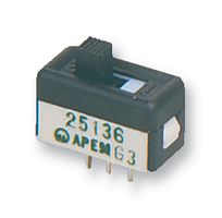 25136NAH - Switch, Slide SPDT Top Button