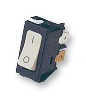 C1250APAAB - Rocker Switch, On Off, DPST, Panel Mount