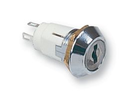 SRL-5-M-S-2 - Keylock Switch, DPDT 2 Position Standard Key