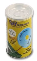 SW18015 - Soder-Wick Rosin Flux Desoldering Braid, 0.8mm x 1.5m, Pack of 10