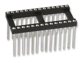 D0820-42 - IC Socket, Wirewrap DIL, 0.3" / 7.62mm, 20 Way