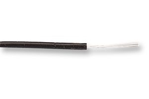 SPC00441A002 25M - PTFE 7/0.12mm Type A Cable 28 AWG Black 25m