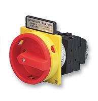 P1-32/EA/SVB - Switch Disconnector, Flush, 3 Pole, 440 V, 32 A, IP65, Screw, Front Mount