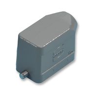 0930 006 1540 - Heavy Duty Connector, PG13.5 Side Entry, 2 Pegs, Low Profile, Hood, Side Entry, Aluminium Body