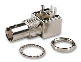 B6252HB-NPP3G-75T - RF Coaxial, BNC, Right Angle Jack, 75 Ohm