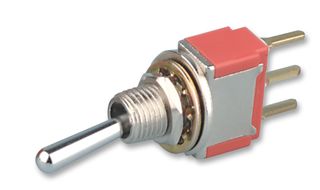 7-1437554-2 - Toggle, PCB SPDT On-Off-On Vertical