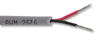 1897C SL005 - 2-Core Unshielded Multi-Conductor Industrial PVC Cable 18 AWG, 300V, 30.5m (100ft)