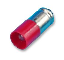 15125UR3 - Midget Groove LED Indicator Bulb, 12V AC/DC Red