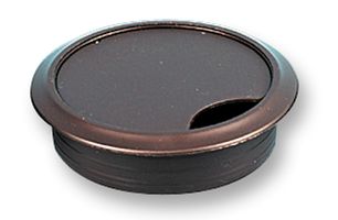 22009 - Round Desk Grommet 80mm Brown