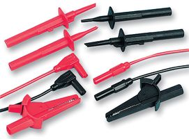131139 - 4mm Test Lead Set with Probes, Crocodile and IEC Clips