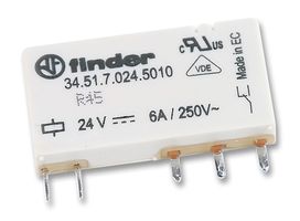 34.51.7.024.5010 - Relay, SPCO, 6A, 24V dc
