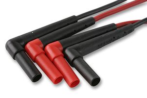 TL222 - 4mm SureGrip Right Angle Test Lead Set