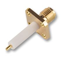 19-13-11-TGG - Jack SMA, 4 Hole Square Flange