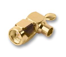 19-02V-11-TGG - Plug, SMA, Solder, Right Angle, RG405/U