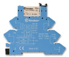 38.61.7.024.0050 - Relay, Screwless, 6A, 24V dc