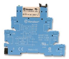 38.51.0.240.0060 - Relay, Screw Terminal, 6A, 240V ac/dc