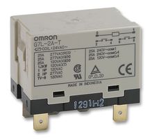G7L-2A-T  DC24. - Power Relay, DPST-NO, Latching, 24V DC, 25A