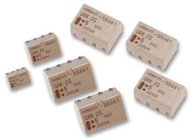 G6K-2F  DC3 - SMT Signal Relay, DPDT, Non Latching, 3V DC, 1A