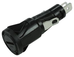 C0345RAAAA - Panel Mount Fuseholder, 6.3mm x 32mm, 250V, 16A