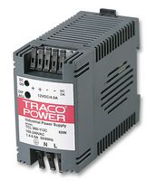 TCL 060-112C - AC/DC DIN Rail Power Supply, 12V DC, 4A, 48W