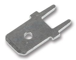 726386-2 - Tab, Straight, 6.3mm x 0.8mm