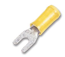 130625 - Crimp Terminal, Spade, M6, Yellow
