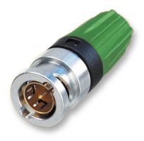 NBNC75BFG7 - Plug, BNC, Reartwist, Green