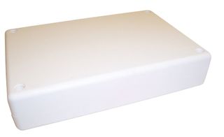AB78W - White ABS Box with Lid - 178x122x55mm
