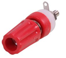 CL1506 - 4mm Red 15A Binding Post, Panel Mount, Solder Tag, 4mm Banana Plug or Bare Wire Connection
