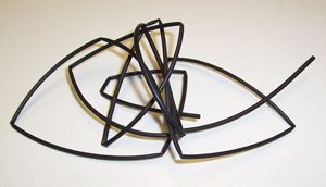 RNF-100 3/64 - 1.2mm Heat Shrink Tubing Black 2:1 Shrink Ratio