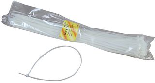 PP01581 - Cable Ties, 500mm x 4.8mm, Natural, Pack of 100