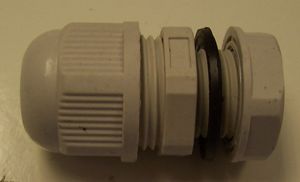 PP01650 - M16 IP68 Nylon Cable Gland White - Single Pack