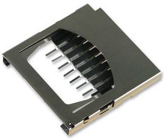 SDBMF-00715B0T0 - MMC Memory Card Connector, Push - Push