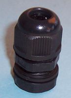 PP01651 - M16 IP68 Nylon Cable Gland Black - Single Pack