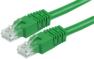 PS11170 - RJ45 Male to Male Cat6 UTP Ethernet Patch Lead, 0.5m Green