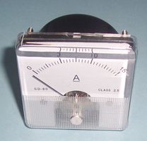SD-60/0-15A - Analogue Panel Meter, DC Current 0A to 15A