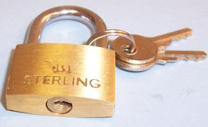 BPL130 - Brass Padlock 30mm