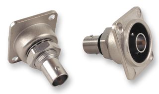 NBB75DFI - 75 ohm BNC Socket to Socket Panel Mount Feed Through Adaptor, D Shell