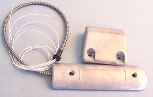 4RSC - Roller Shutter Magnetic Contact, 55mm 4 Wire Metal