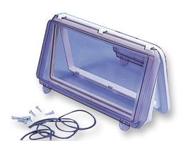 L 12 11 - 12 Module Inspection Window for IP65 Polycarbonate Enclosure - 248x128mm