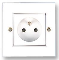 PE5113 - French Plug Socket, 1G