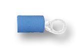 FVWS2-6 (LF) - Crimp Terminal, Ring, 6mm, Blue, 100 Pack