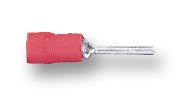 FVWSPC1.25 F-9 (LF) - Crimp Terminal, Pin, Red, 1.9mm x 9.5mm, 100 Pack