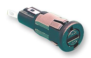FX0367/2 - Panel Mount Fuse Holder, 5mm x 20mm, Bayonet Cap, 250V AC, 10A,