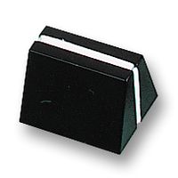 CP-L3 - Slider Knob, Rectangular, Black with Line, 14mm x 11mm
