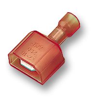 2-520103-2 - Crimp Terminal, Tab, 6.3mm x 0.8mm, Red
