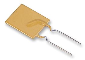 RUEF250 - Resettable Fuse, PPTC, PolySwitch RUEF Series, 30V, 2.5A, 5A, 10.3s, Rectangular